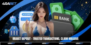 4rabet Deposit - Trusted Transactions, Claim Massive