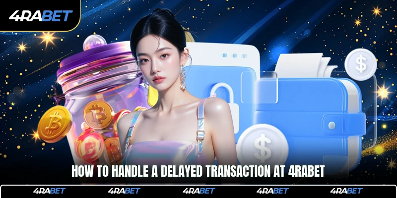 How to handle a delayed transaction at 4rabet
