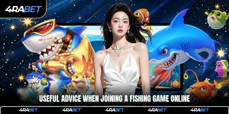 Useful advice when joining a fishing game online